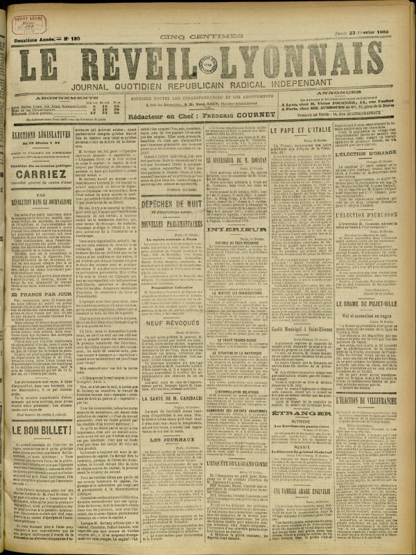 
						Affichage en mode lecture de la page
					