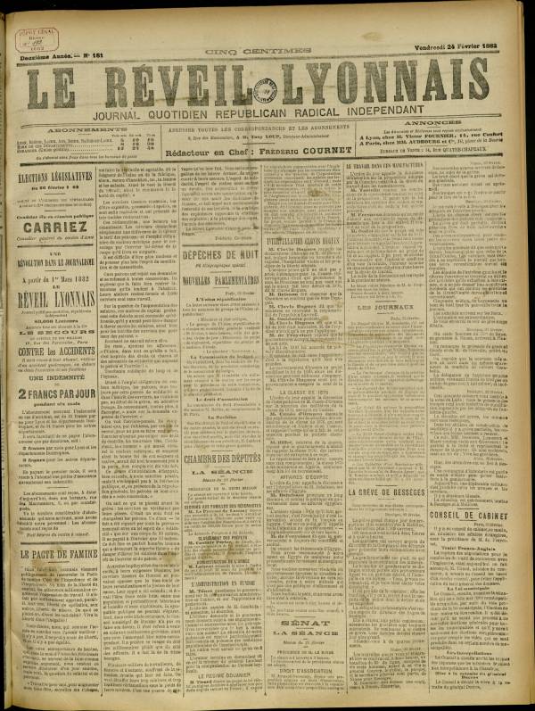 
						Affichage en mode lecture de la page
					