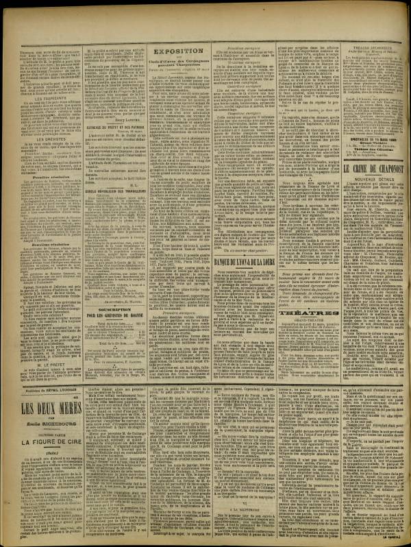 
						Affichage en mode lecture de la page
					