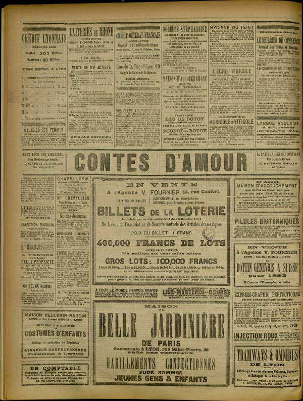 
						Affichage en mode lecture de la page
					