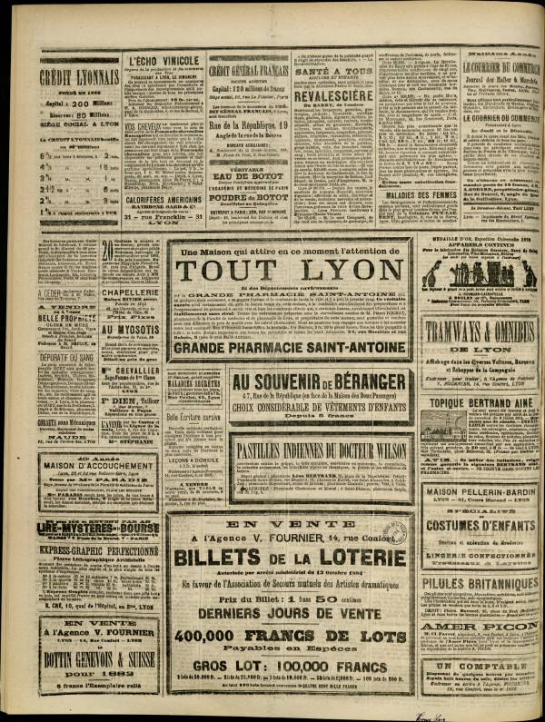 
						Affichage en mode lecture de la page
					