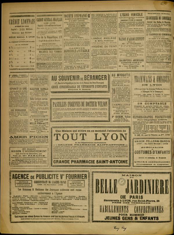 
						Affichage en mode lecture de la page
					