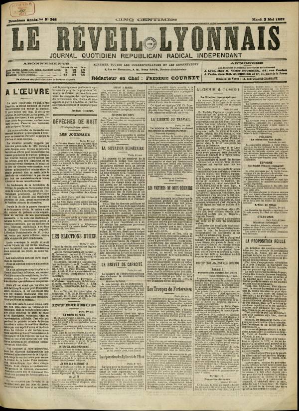 
						Affichage en mode lecture de la page
					