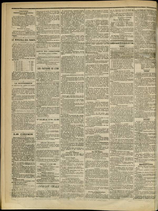 
						Affichage en mode lecture de la page
					