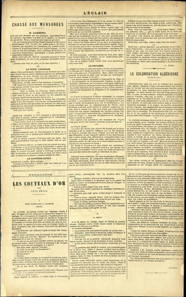 
						Affichage en mode lecture de la page
					