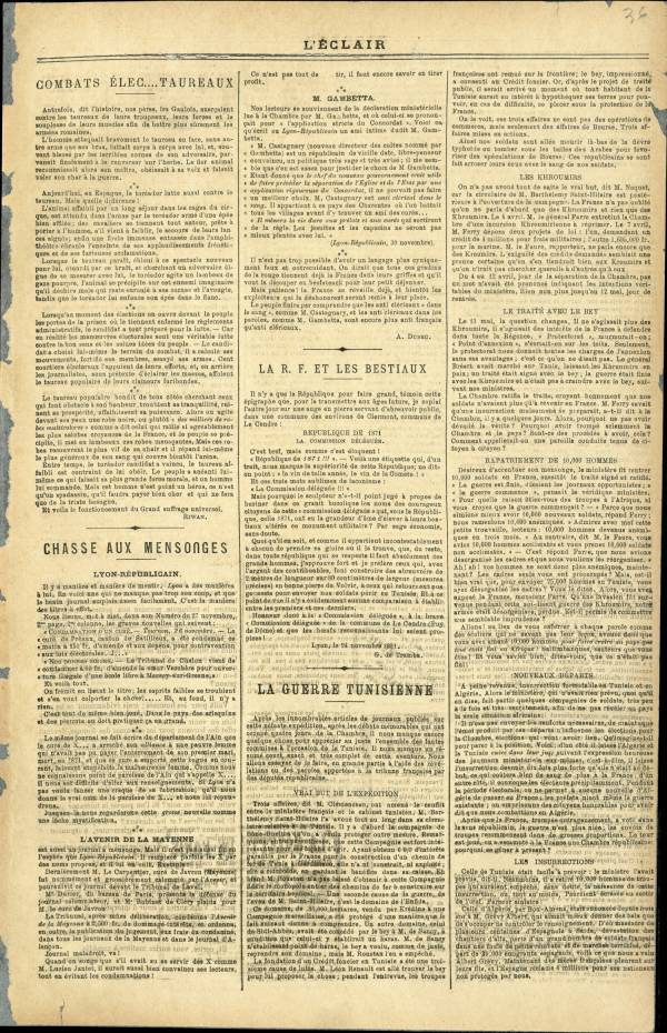 
						Affichage en mode lecture de la page
					