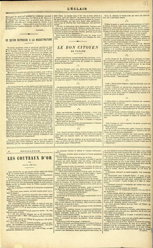 
						Affichage en mode lecture de la page
					