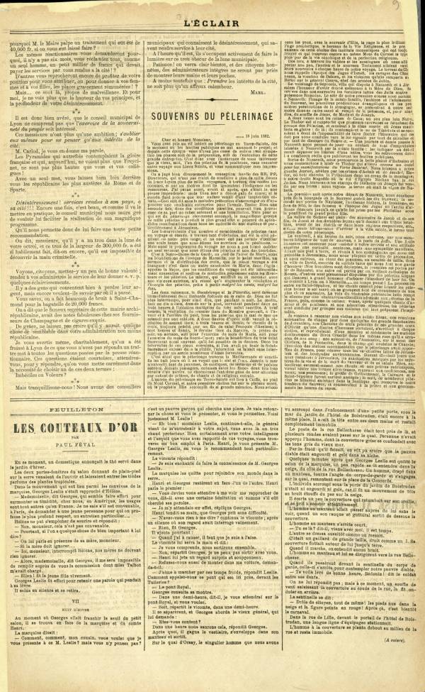 
						Affichage en mode lecture de la page
					