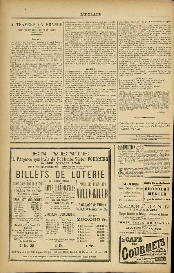 
						Affichage en mode lecture de la page
					