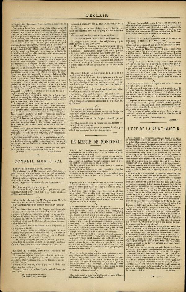 
						Affichage en mode lecture de la page
					