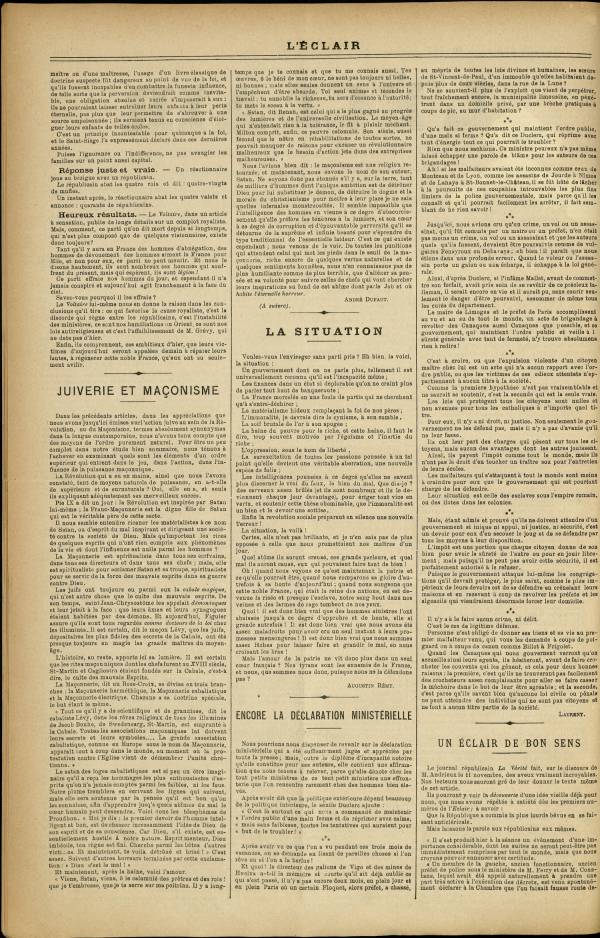 
						Affichage en mode lecture de la page
					