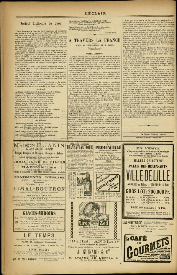 
						Affichage en mode lecture de la page
					