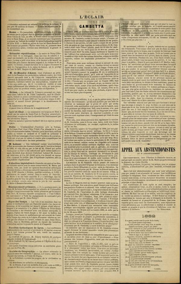 
						Affichage en mode lecture de la page
					