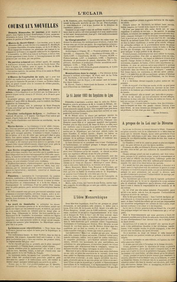 
						Affichage en mode lecture de la page
					