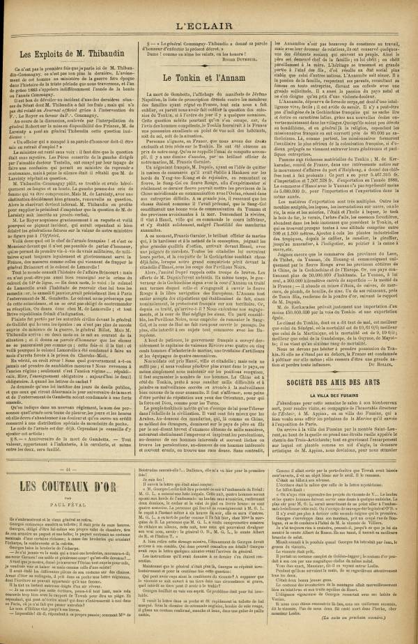 
						Affichage en mode lecture de la page
					