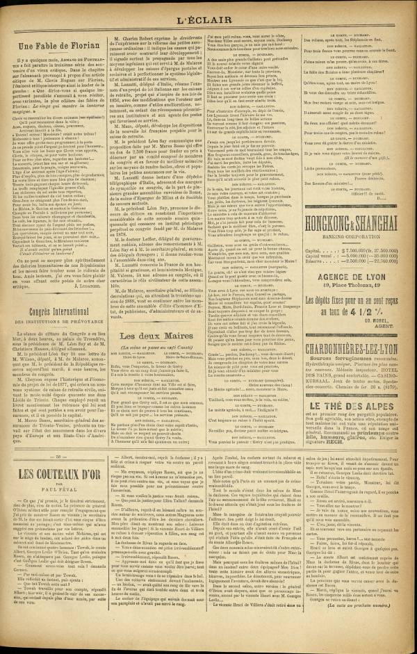 
						Affichage en mode lecture de la page
					