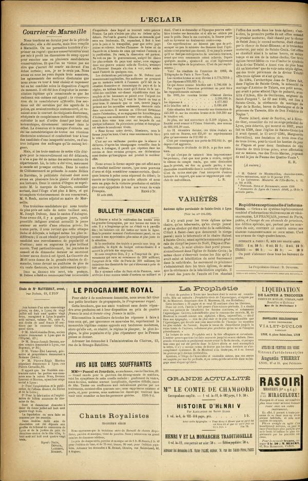 
						Affichage en mode lecture de la page
					