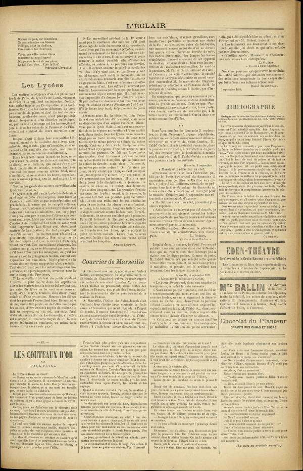 
						Affichage en mode lecture de la page
					