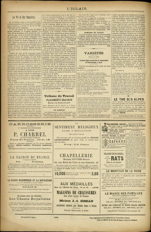 
						Affichage en mode lecture de la page
					