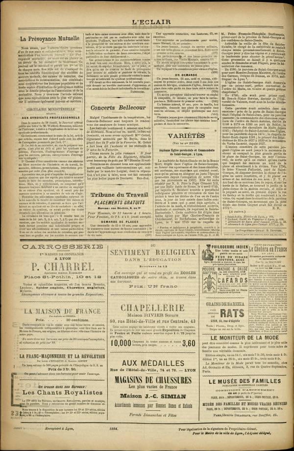 
						Affichage en mode lecture de la page
					