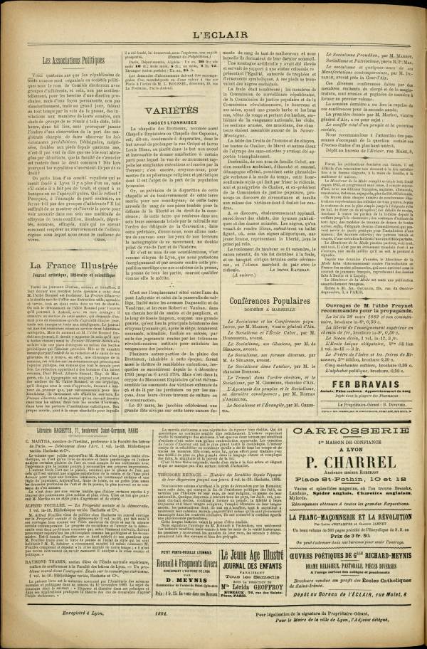 
						Affichage en mode lecture de la page
					