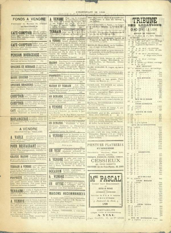 
						Affichage en mode lecture de la page
					