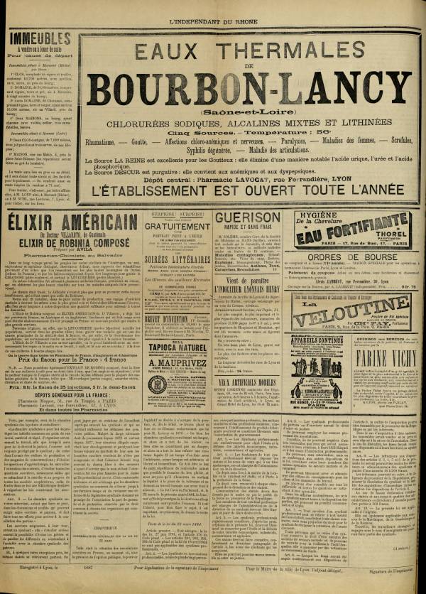 
						Affichage en mode lecture de la page
					