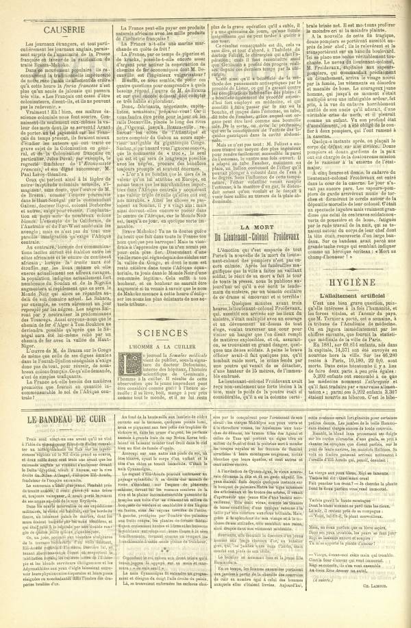 
						Affichage en mode lecture de la page
					