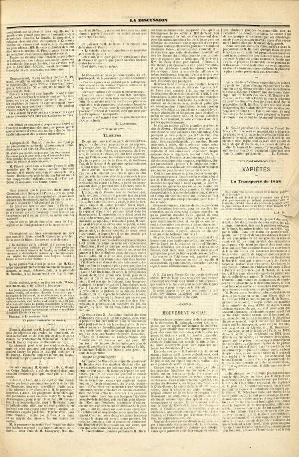 
						Affichage en mode lecture de la page
					