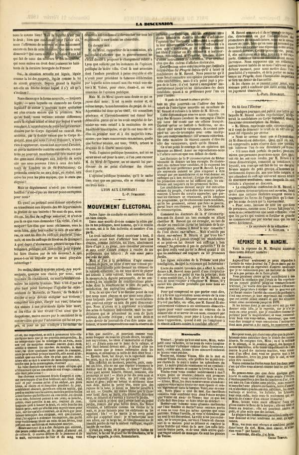 
						Affichage en mode lecture de la page
					