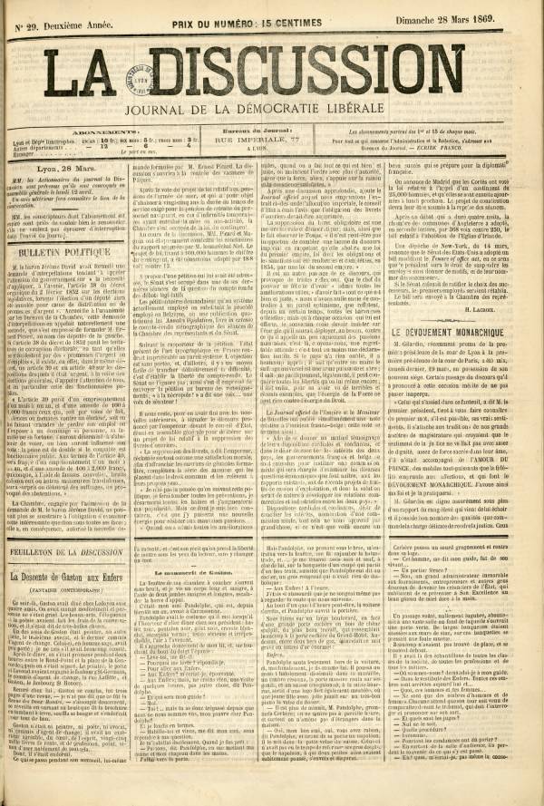 
						Affichage en mode lecture de la page
					