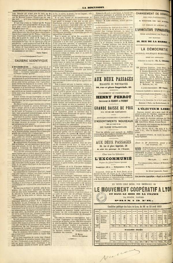 
						Affichage en mode lecture de la page
					