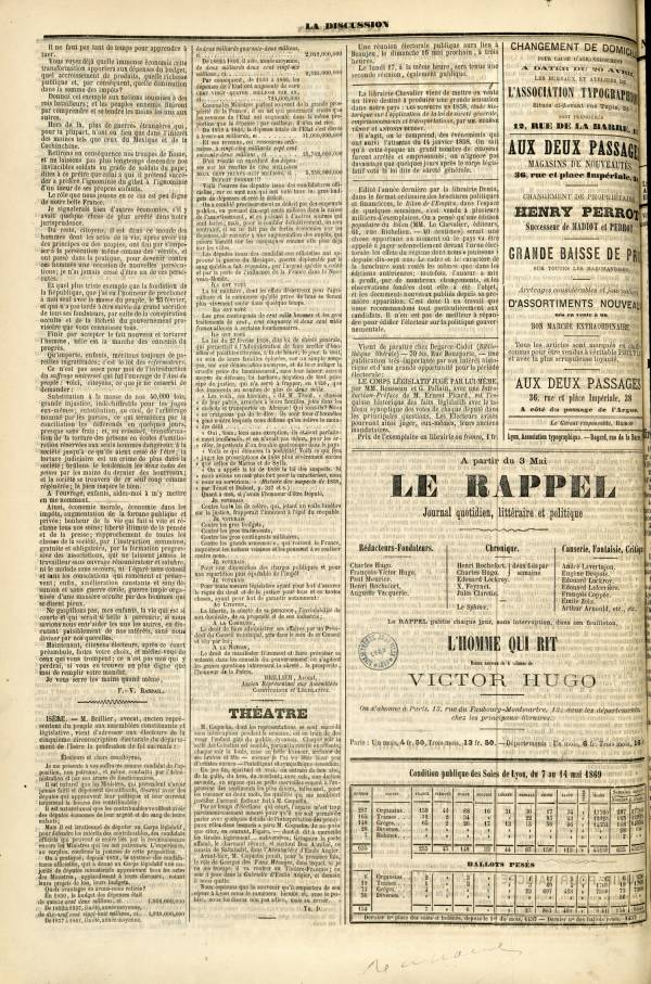 
						Affichage en mode lecture de la page
					