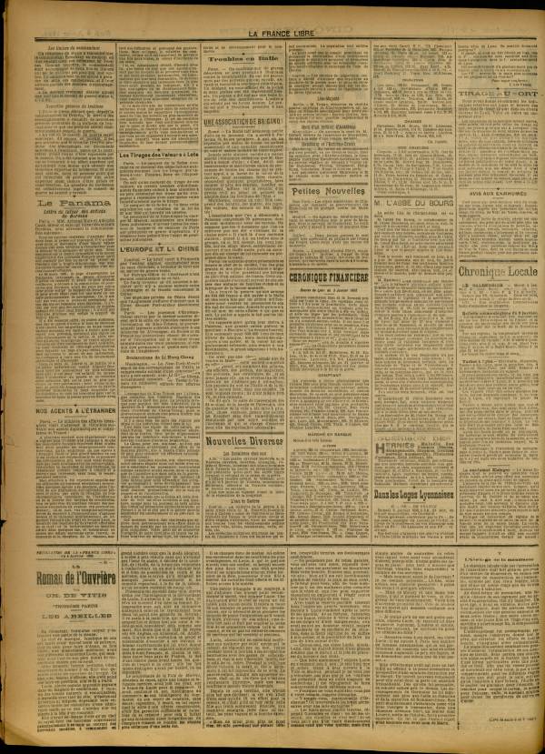 
						Affichage en mode lecture de la page
					