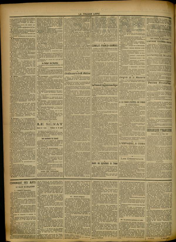 
						Affichage en mode lecture de la page
					