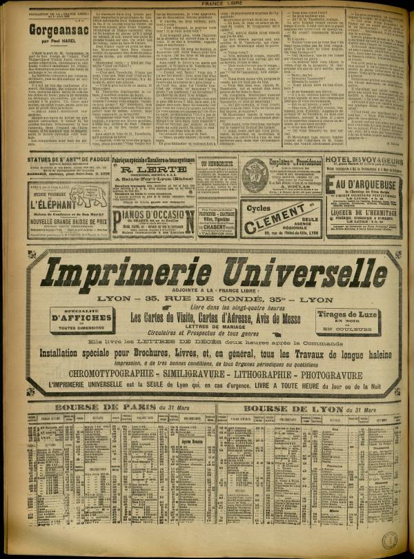 
						Affichage en mode lecture de la page
					