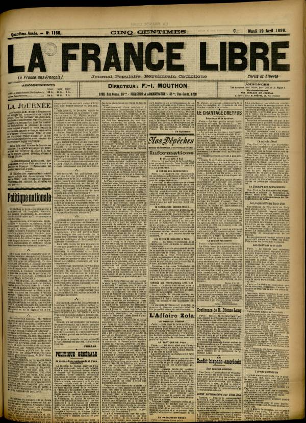 
						Affichage en mode lecture de la page
					
