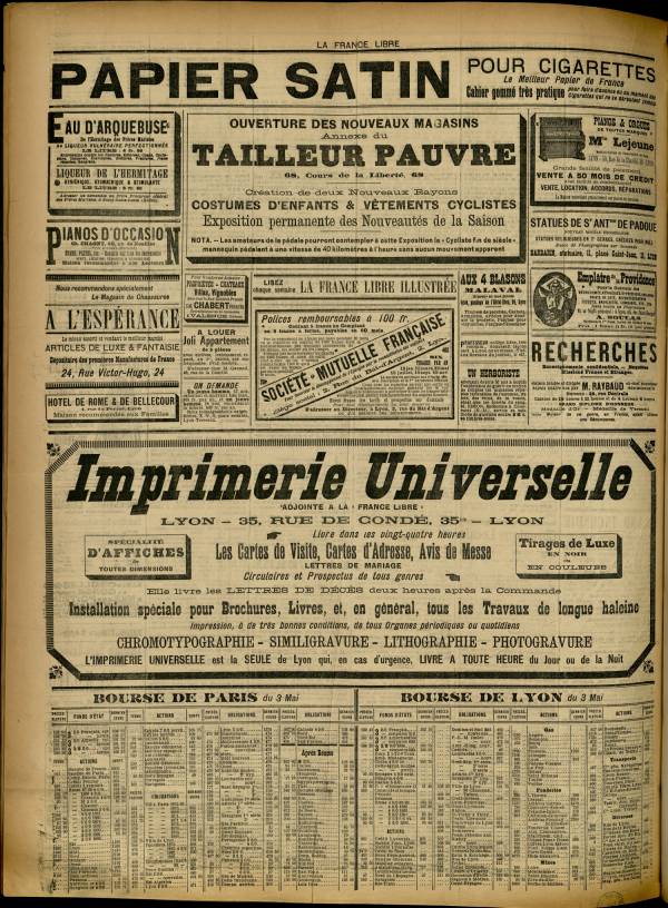 
						Affichage en mode lecture de la page
					