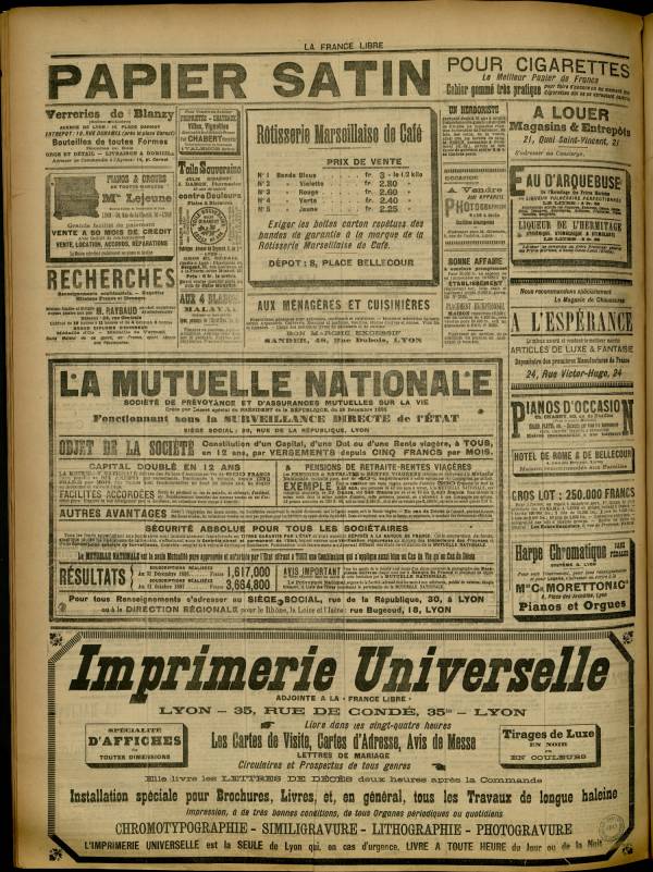 
						Affichage en mode lecture de la page
					