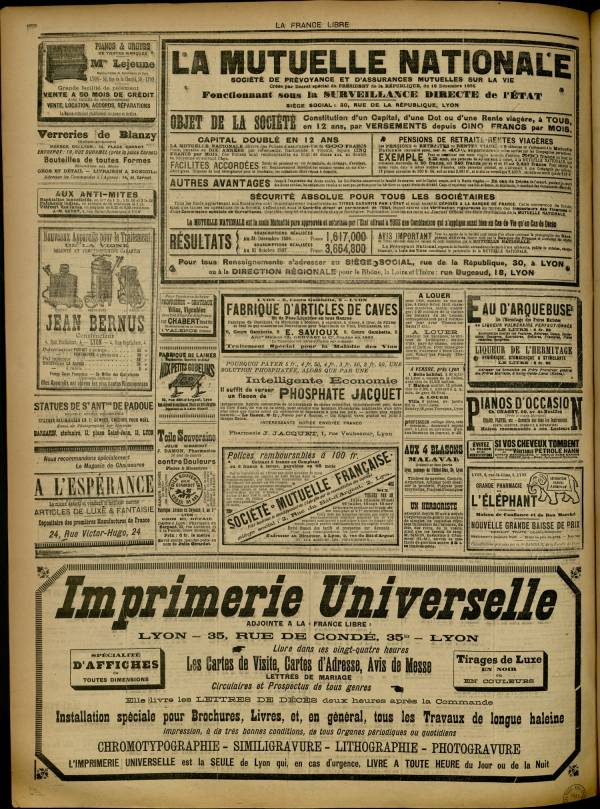 
						Affichage en mode lecture de la page
					