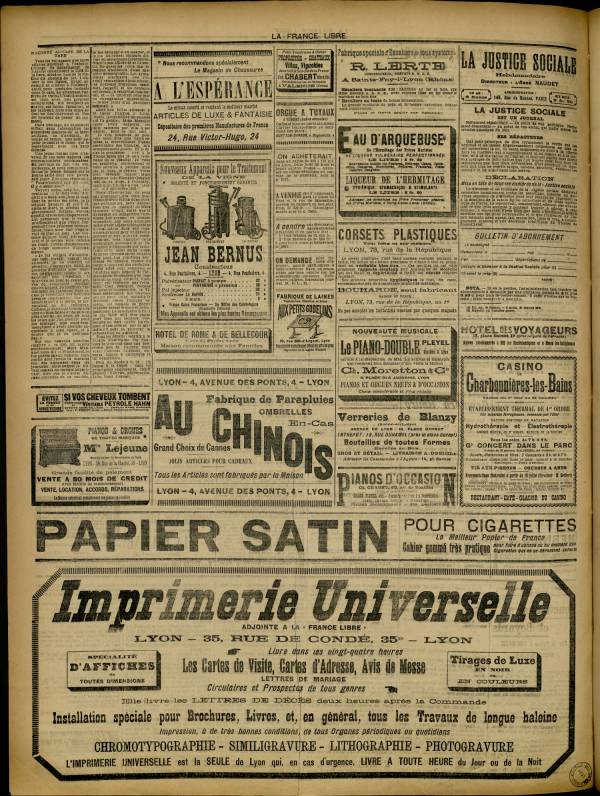 
						Affichage en mode lecture de la page
					