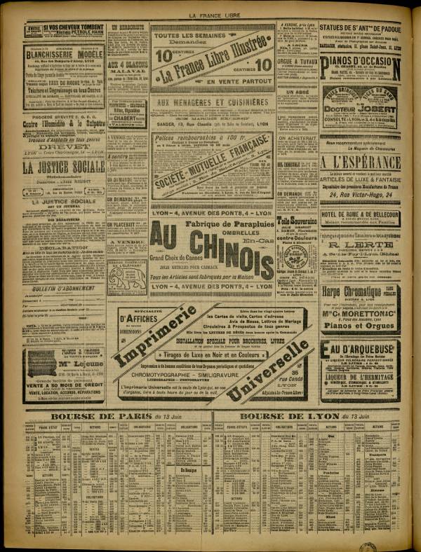 
						Affichage en mode lecture de la page
					