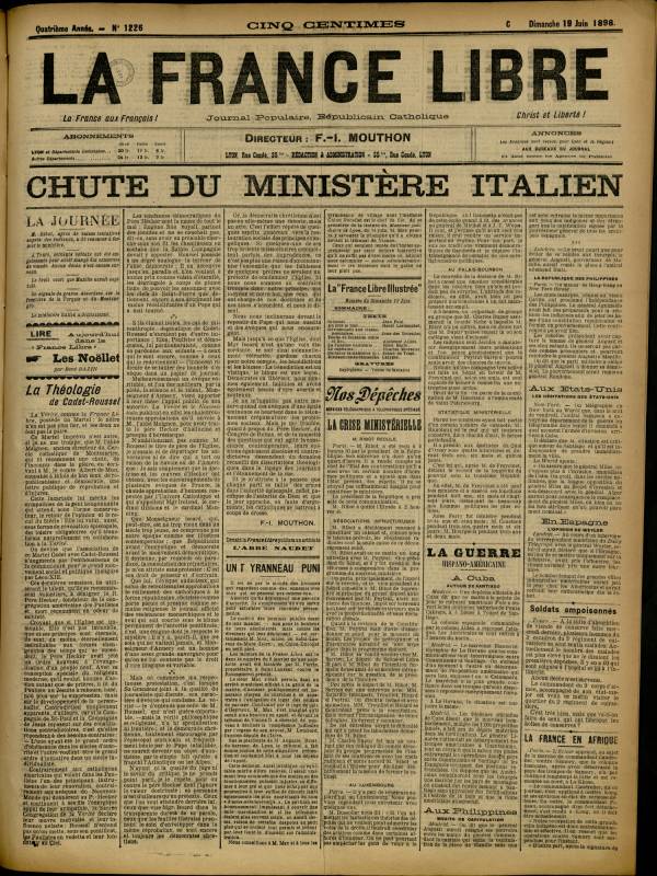 
						Affichage en mode lecture de la page
					