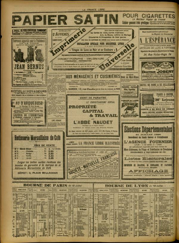 
						Affichage en mode lecture de la page
					