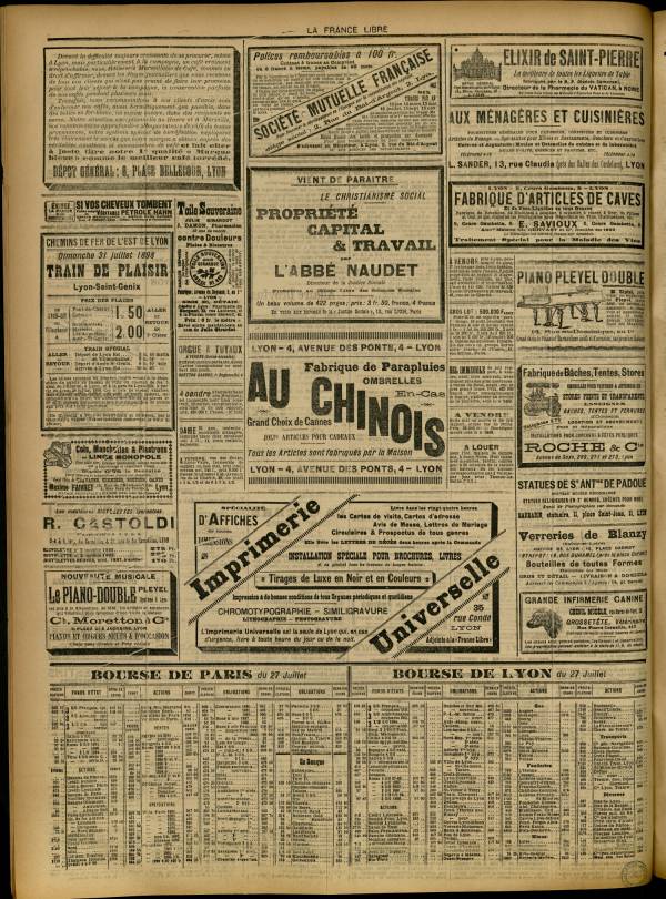 
						Affichage en mode lecture de la page
					
