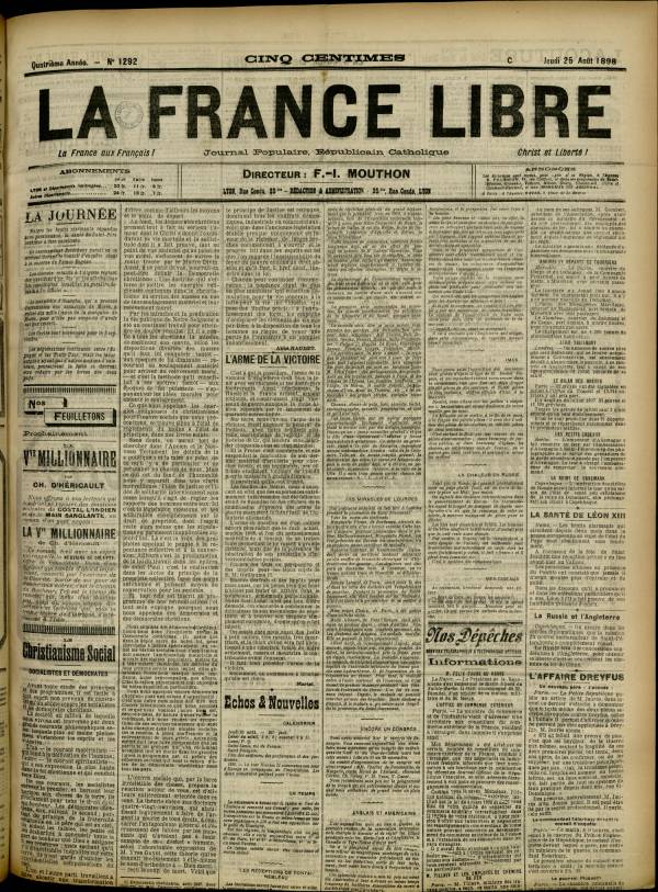 
						Affichage en mode lecture de la page
					