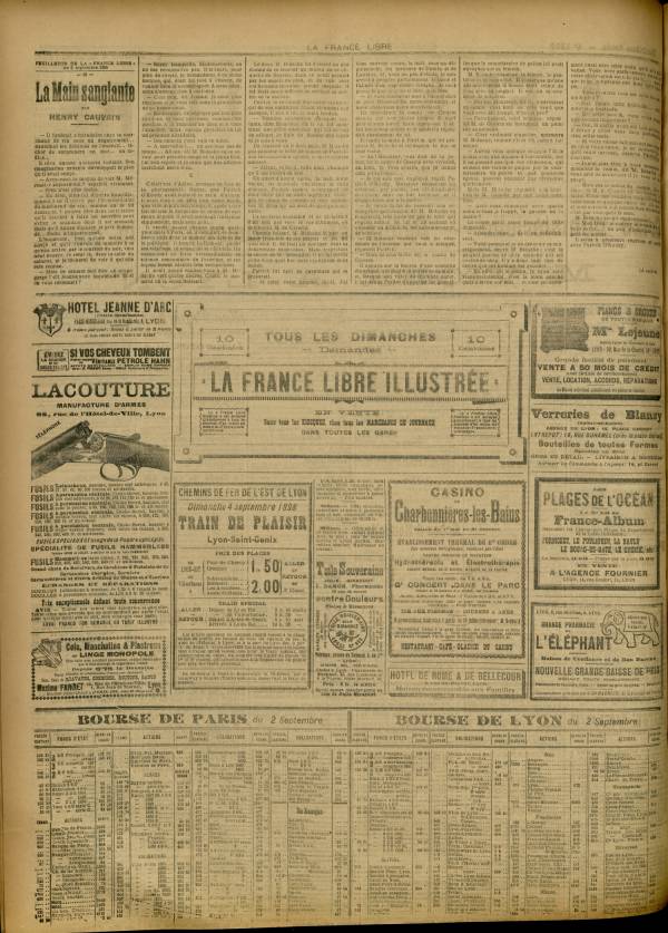 
						Affichage en mode lecture de la page
					