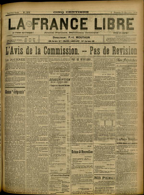 
						Affichage en mode lecture de la page
					