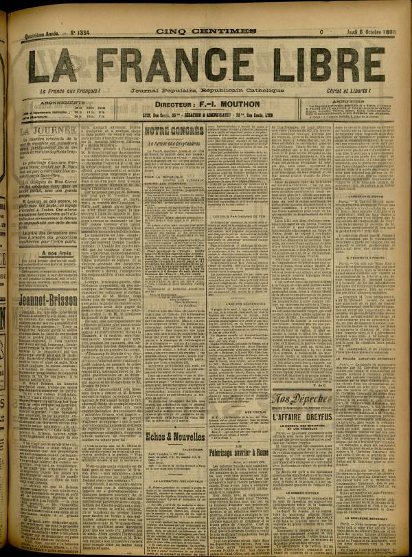 
						Affichage en mode lecture de la page
					