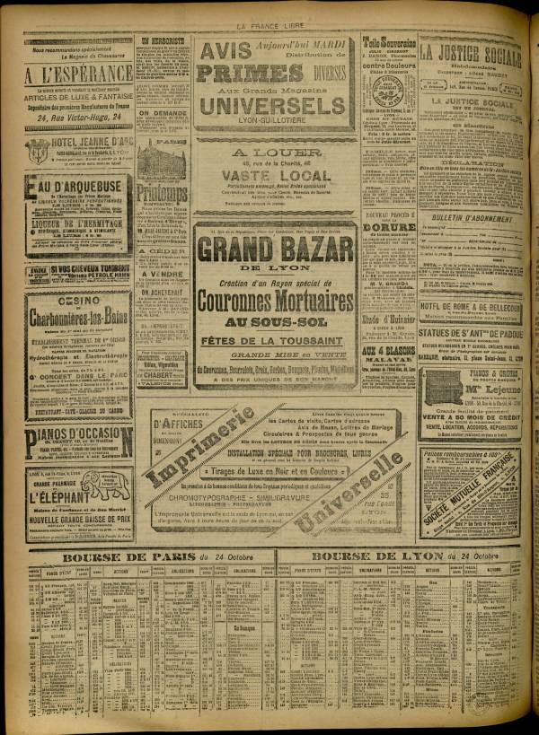 
						Affichage en mode lecture de la page
					